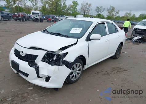 2010 Toyota Corolla Le from USA, damaged, VIN 2T1BU4EE9AC310146